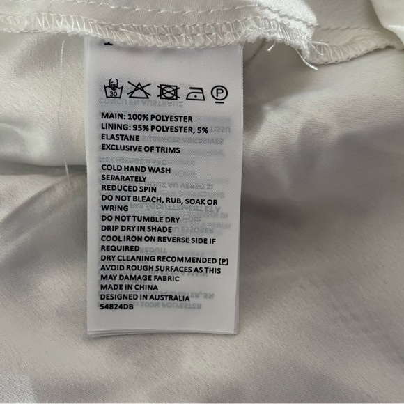 Bardot Remy Lace Mini Dress Ivory size 8, NWT Bridal Shower Engagement Party - Picture 8 of 15